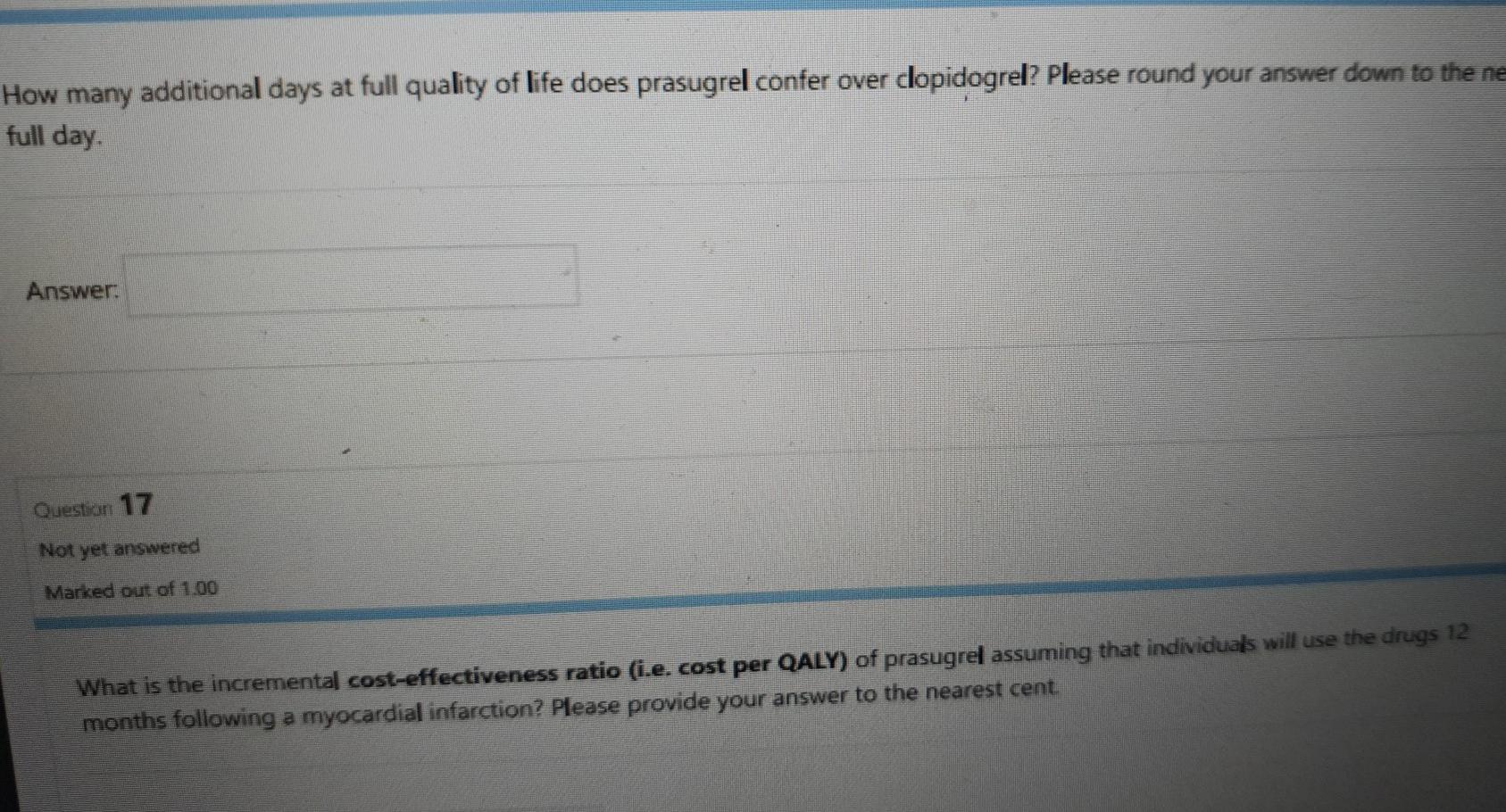 Solved Questions 15 to 17 refer to the following | Chegg.com