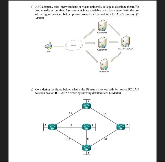Solved d) ABC company asks Interw students of Majan | Chegg.com