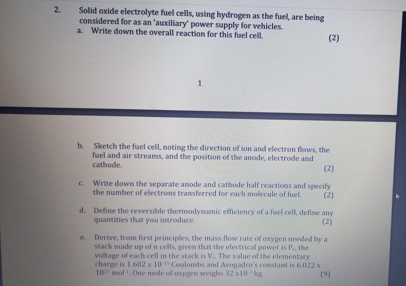 solid oxide fuel cell definition