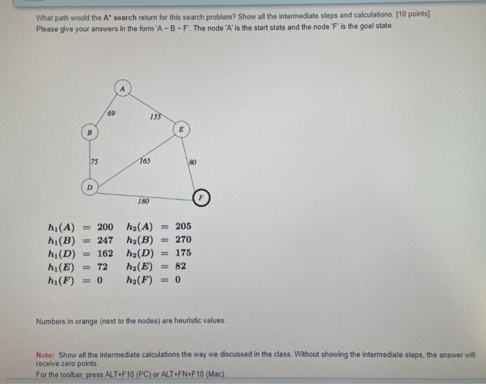 Solved What path would the A