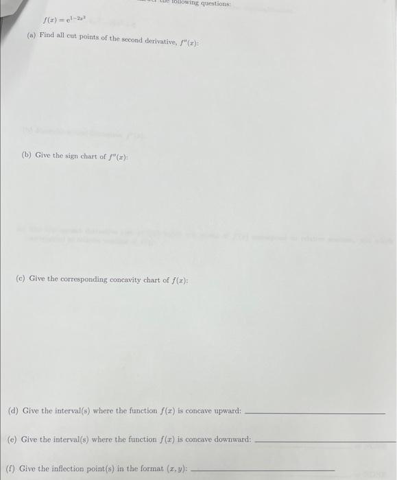 Solved Please show all parts. I want to understand. | Chegg.com