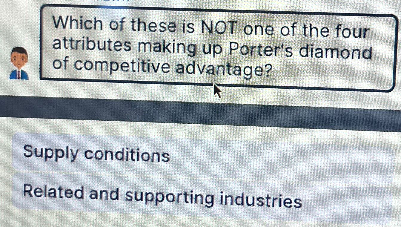 Which of these is NOT one of the four attributes | Chegg.com