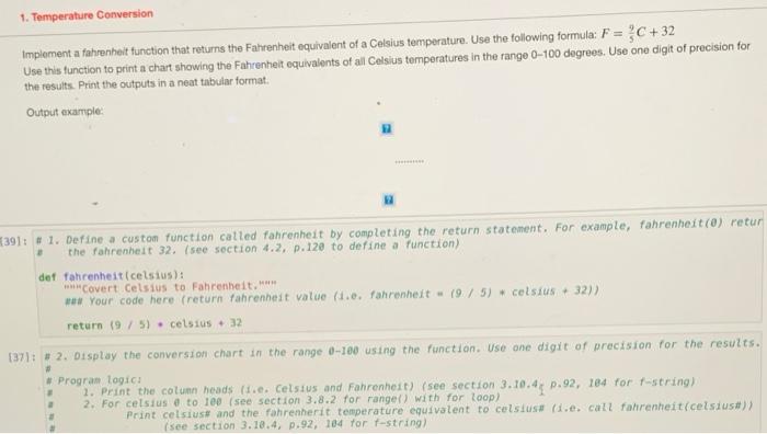 Celsius to Fahrenheit - Formula, Chart