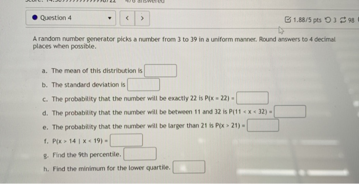 Solved Jluil 17 Ju U 22 470 Diiswereu Question 4 1 Chegg Com