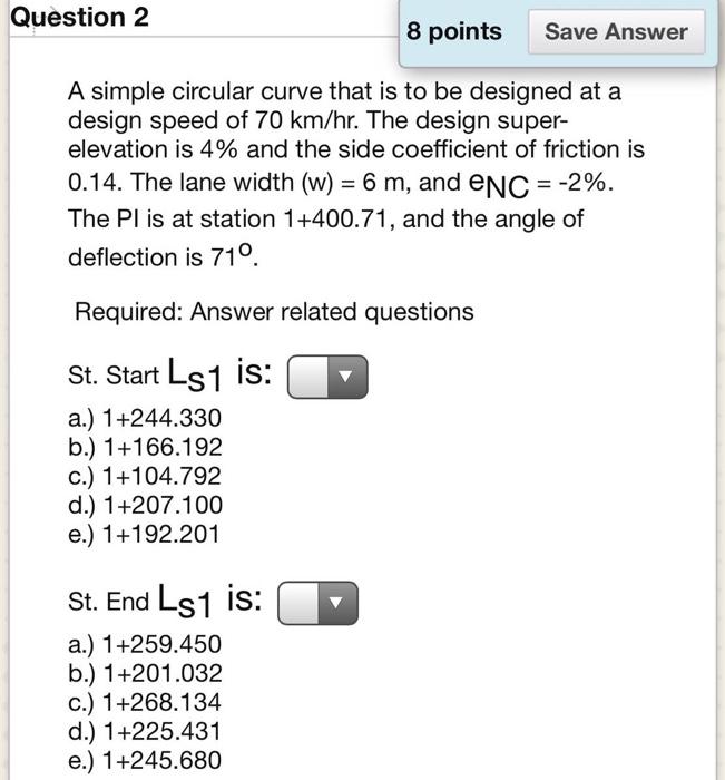 Solved Question 2 8 points Save Answer A simple circular | Chegg.com
