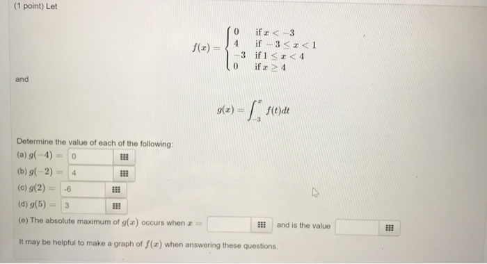 Solved 10 5 10 5 T Point Suppose Z Dx 1 6 Chegg Com