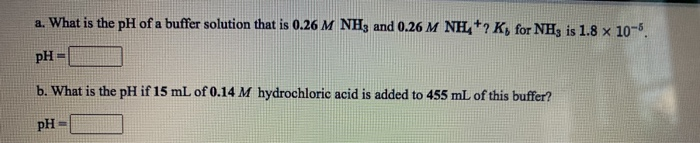 Solved a. What is the pH of a buffer solution that is 0.12 M | Chegg.com