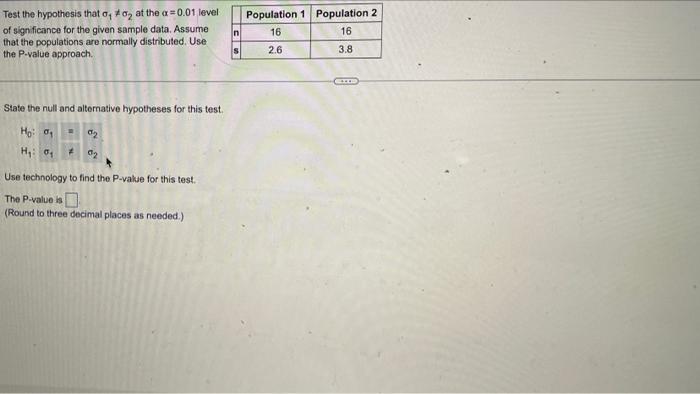 0.01 hypothesis