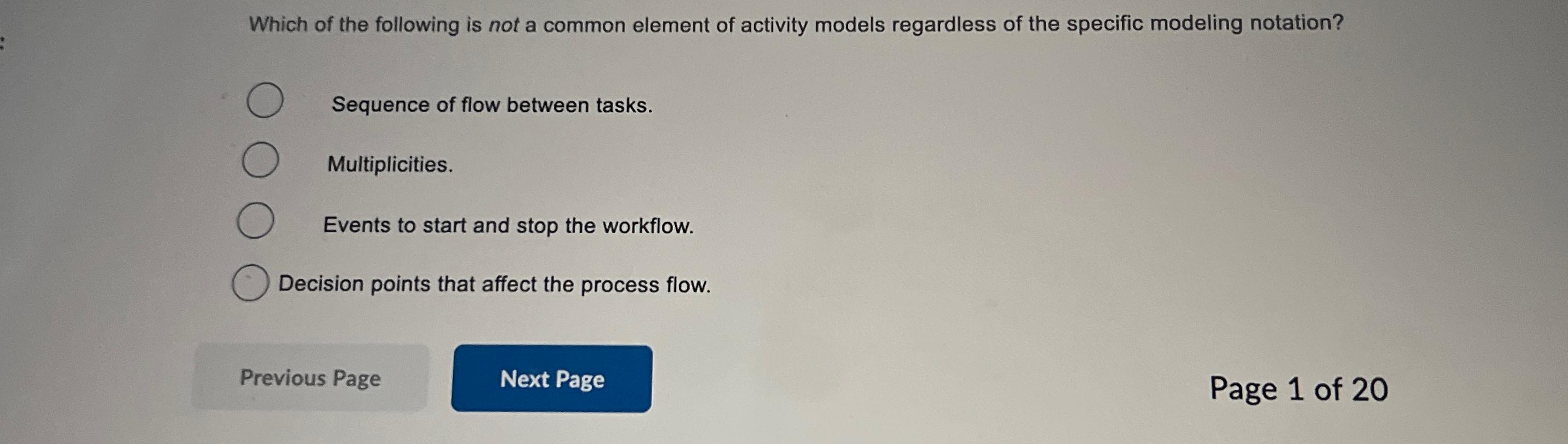 Solved Which of the following is not a common element of | Chegg.com