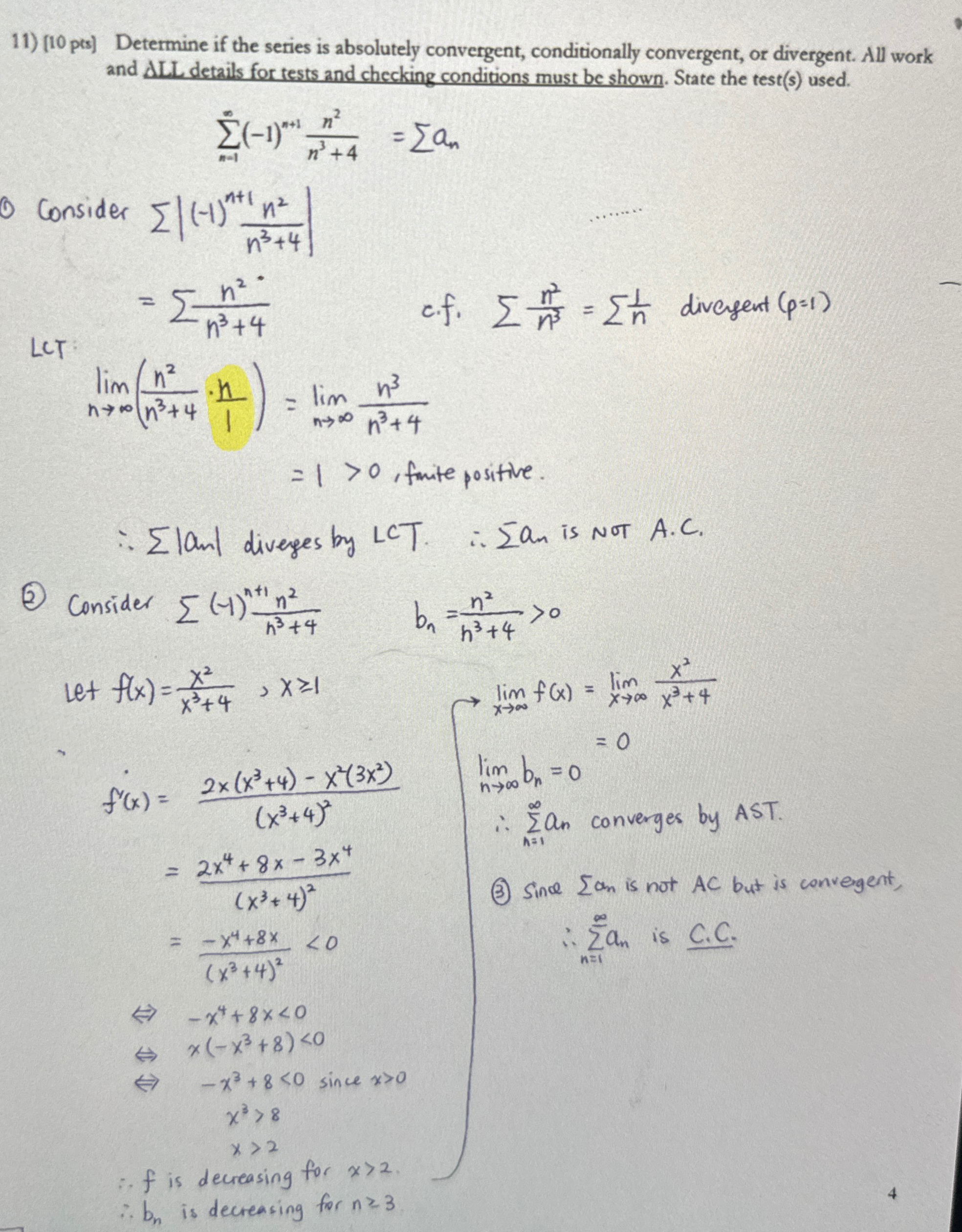 Solved Can you explain each step and explain why they | Chegg.com