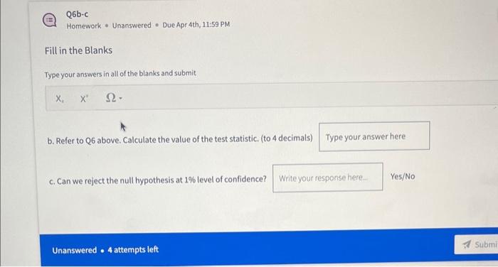 Solved Homework - Answered Due Apr 4th, 11:59 PM The | Chegg.com