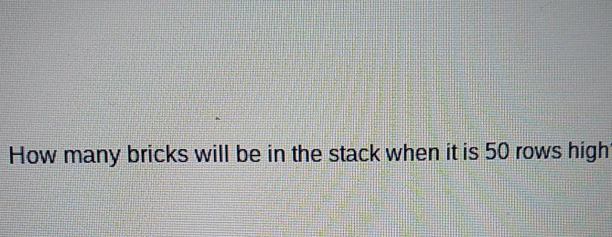 Solved In this problem, you are stacking bricks according to | Chegg.com