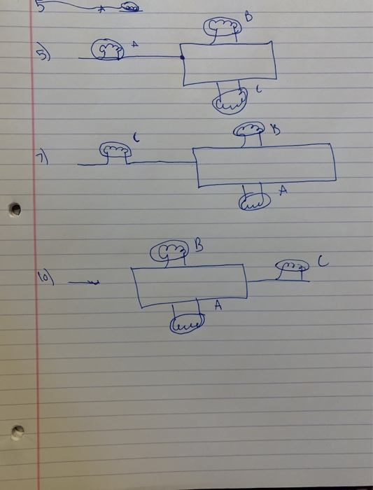 Solved Using the circuit below mark the switch positions for