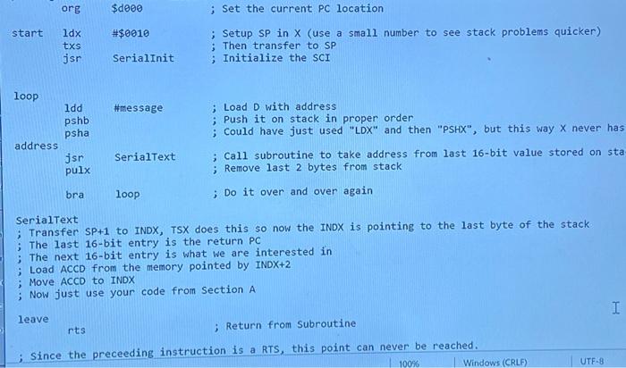 Solved In the previous section, you were asked to write code | Chegg.com