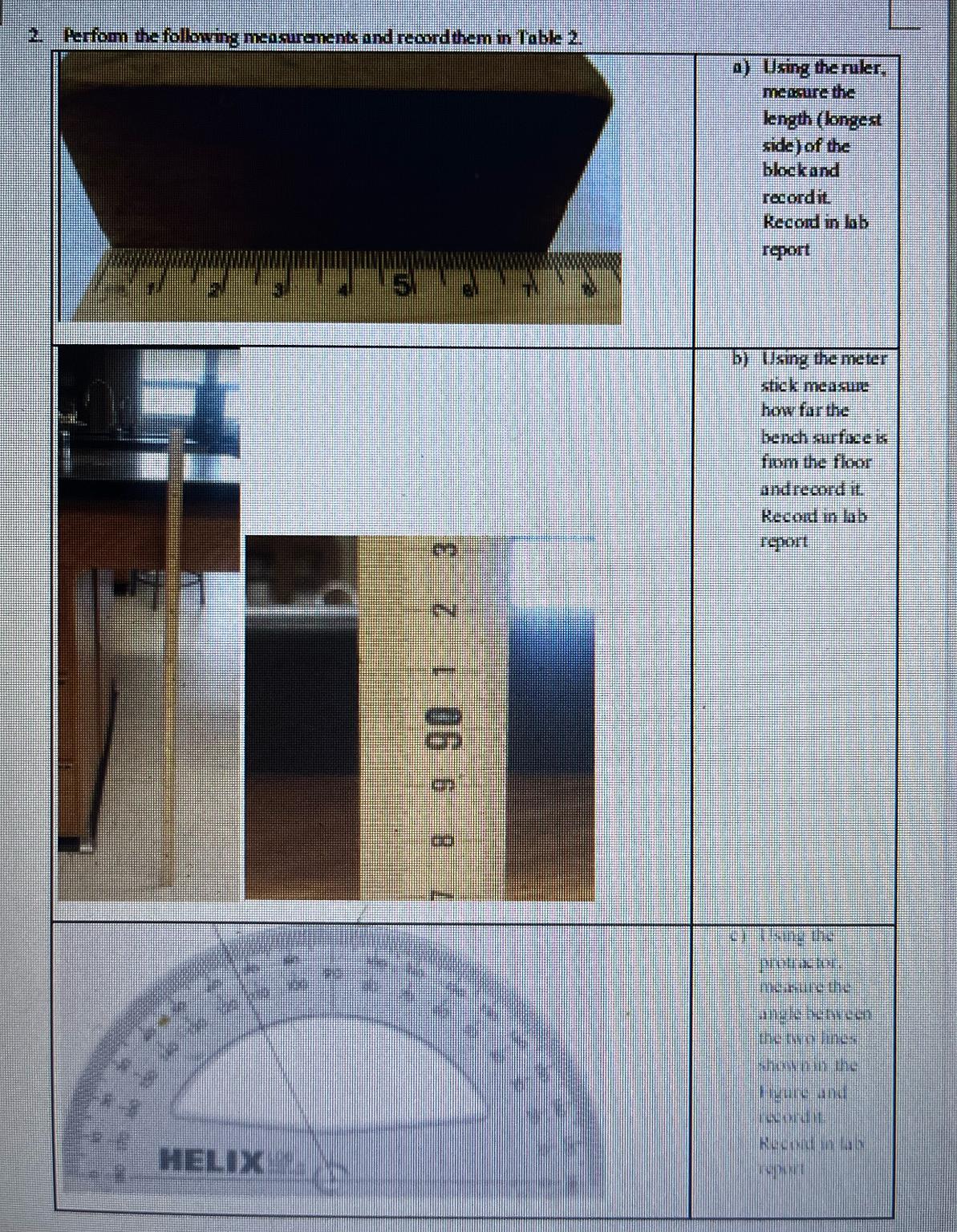 Solved Perform the following measurements | Chegg.com