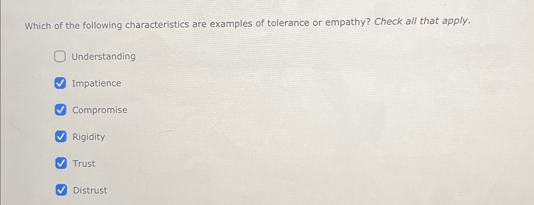 Solved Which of the following characteristics are examples | Chegg.com