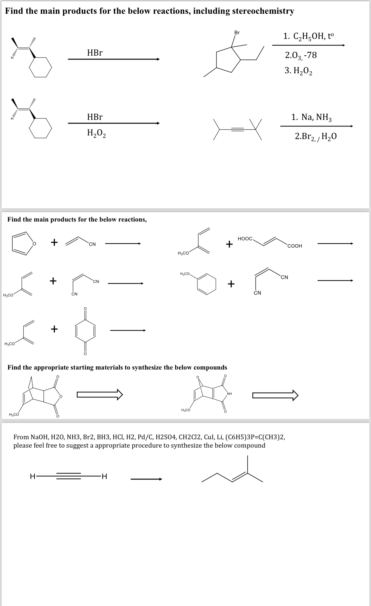 Solved Write final product only. Thank you | Chegg.com