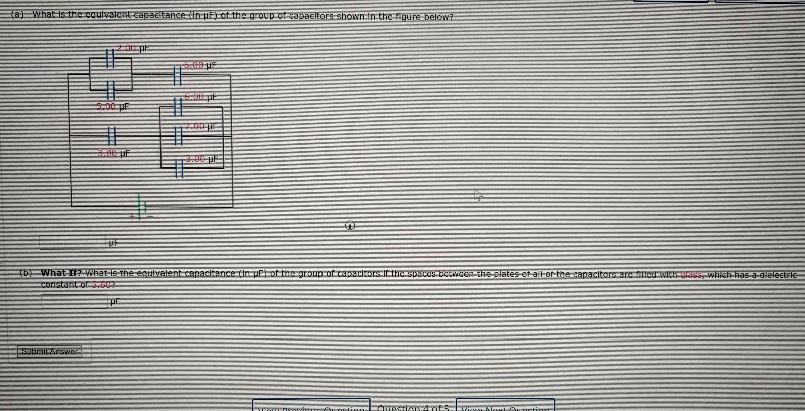 Solved A What Is The Equlvalent Capacitance In Uf Of The 9023