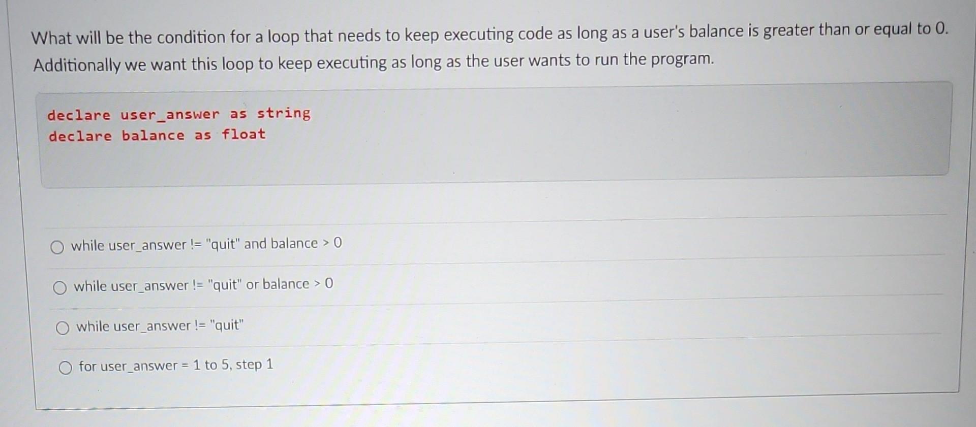 Solved Examine the following Pseudocode, how many times does | Chegg.com