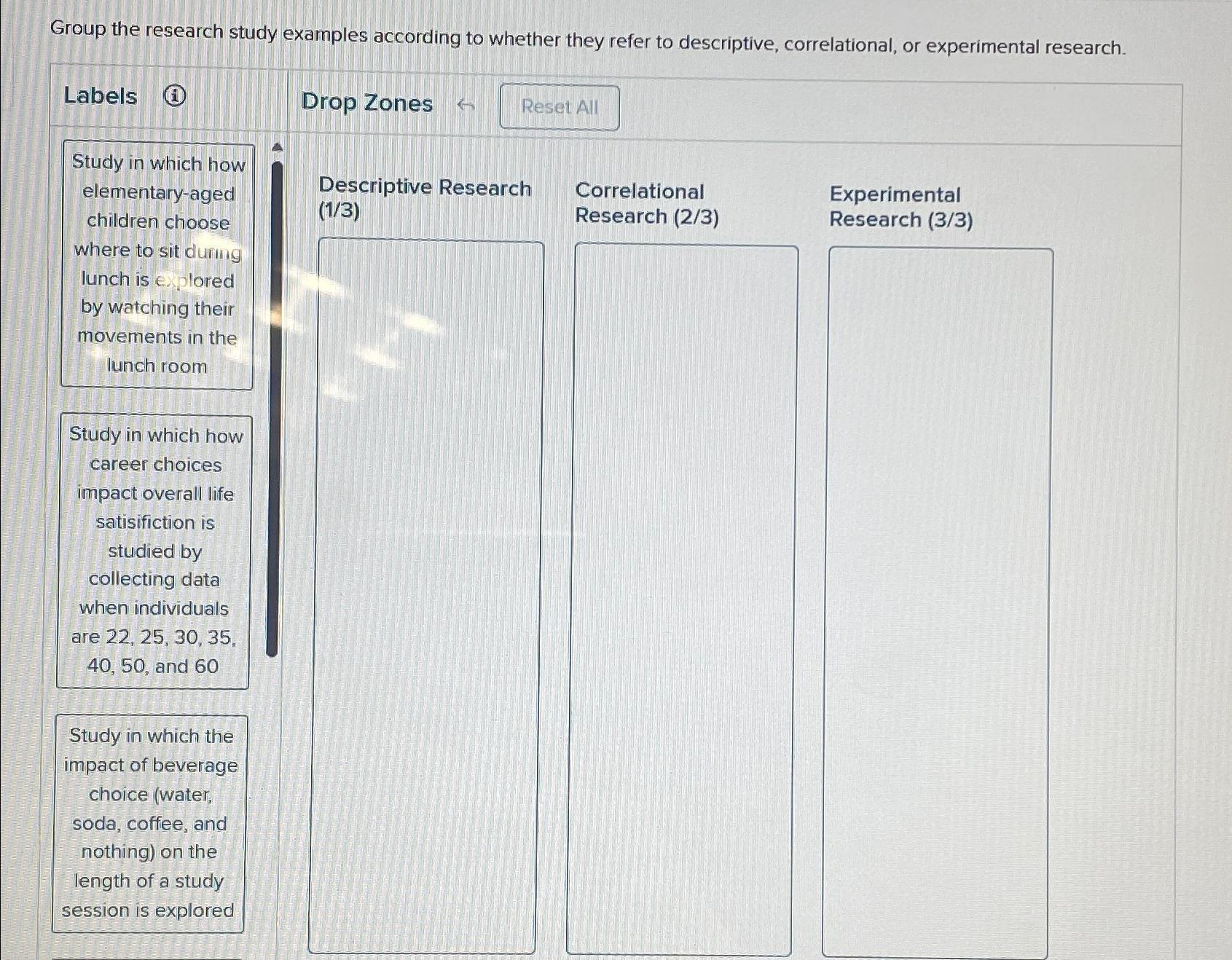 generalizing research results of a group study to