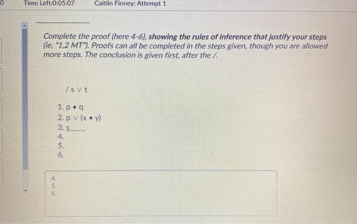 Solved Complete the proof (here 4-6), showing the rules of | Chegg.com