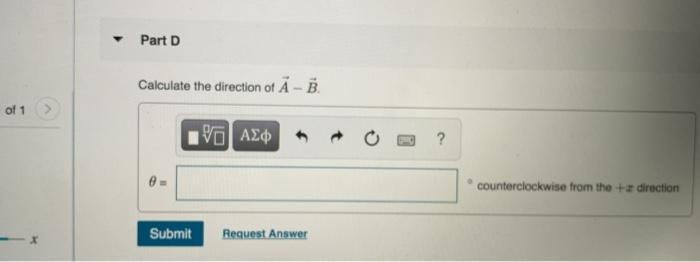 Solved Item 2 The figure shows two vectors, A and B, whose | Chegg.com