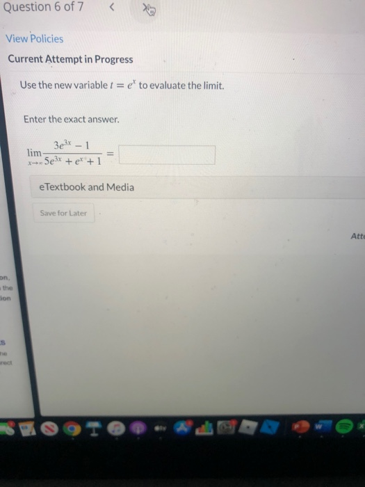 Solved Current Attempt in Progress X Incorrect. Use algebra | Chegg.com