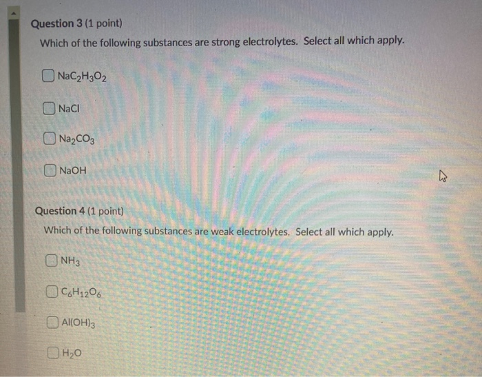 Solved Question 3 (1 Point) Which Of The Following | Chegg.com Solved Question 3 (1 Point) Which Of The Following | Chegg.com