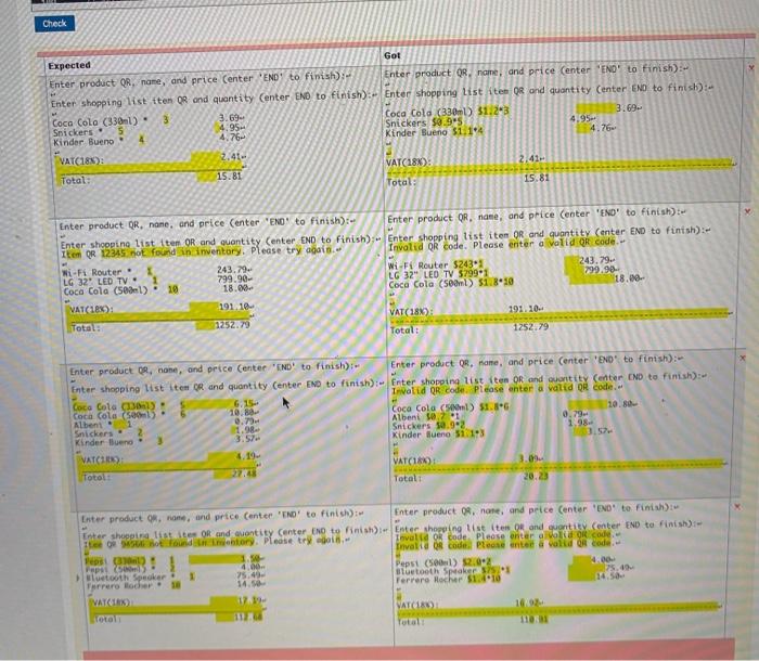 Solved can you fix my code according to the samples that i | Chegg.com
