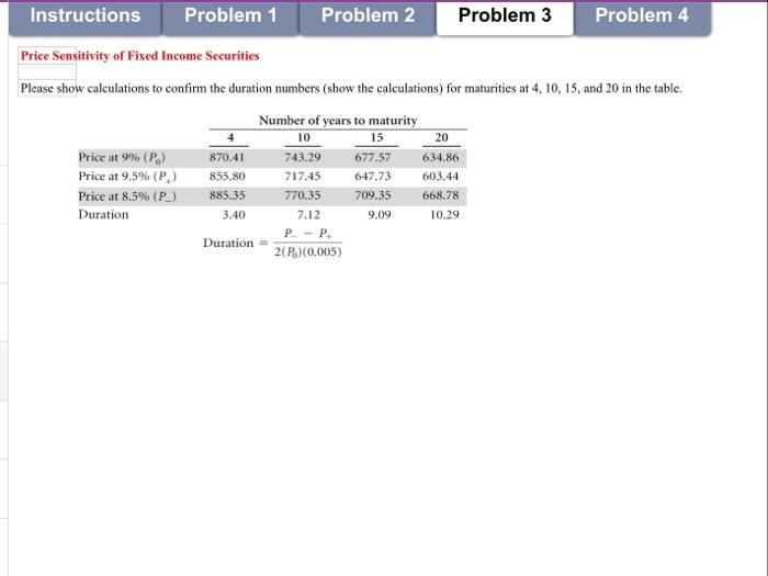 Solved Instructions Problem 1 Problem 2 Problem 3 Problem 4 | Chegg.com