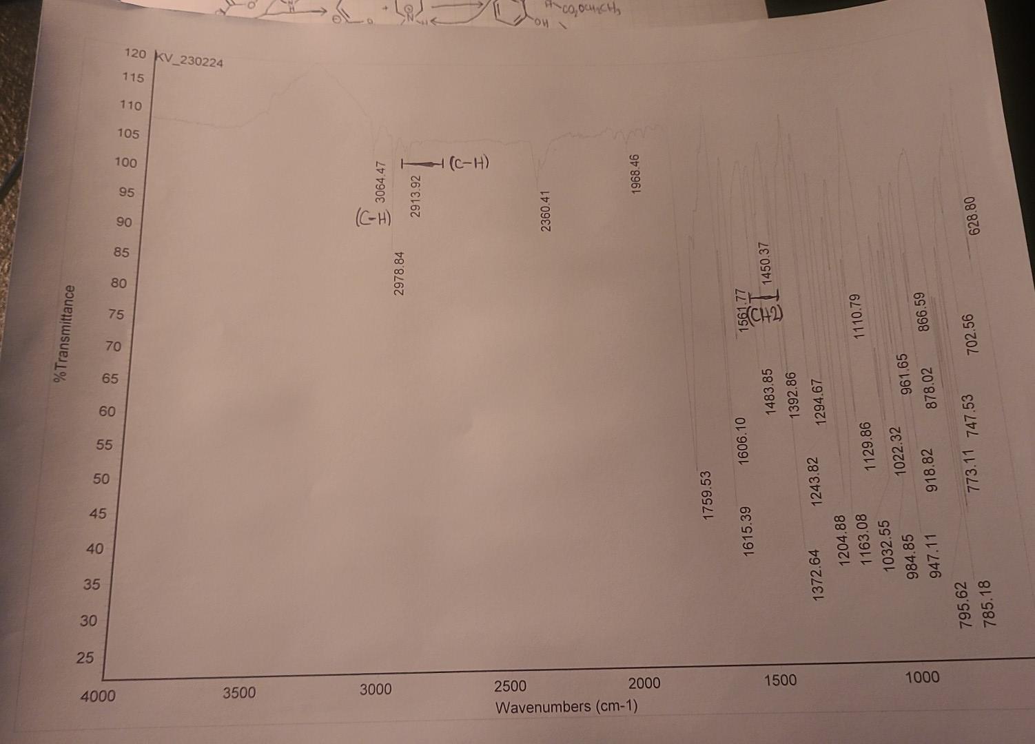 1h nmr assignments