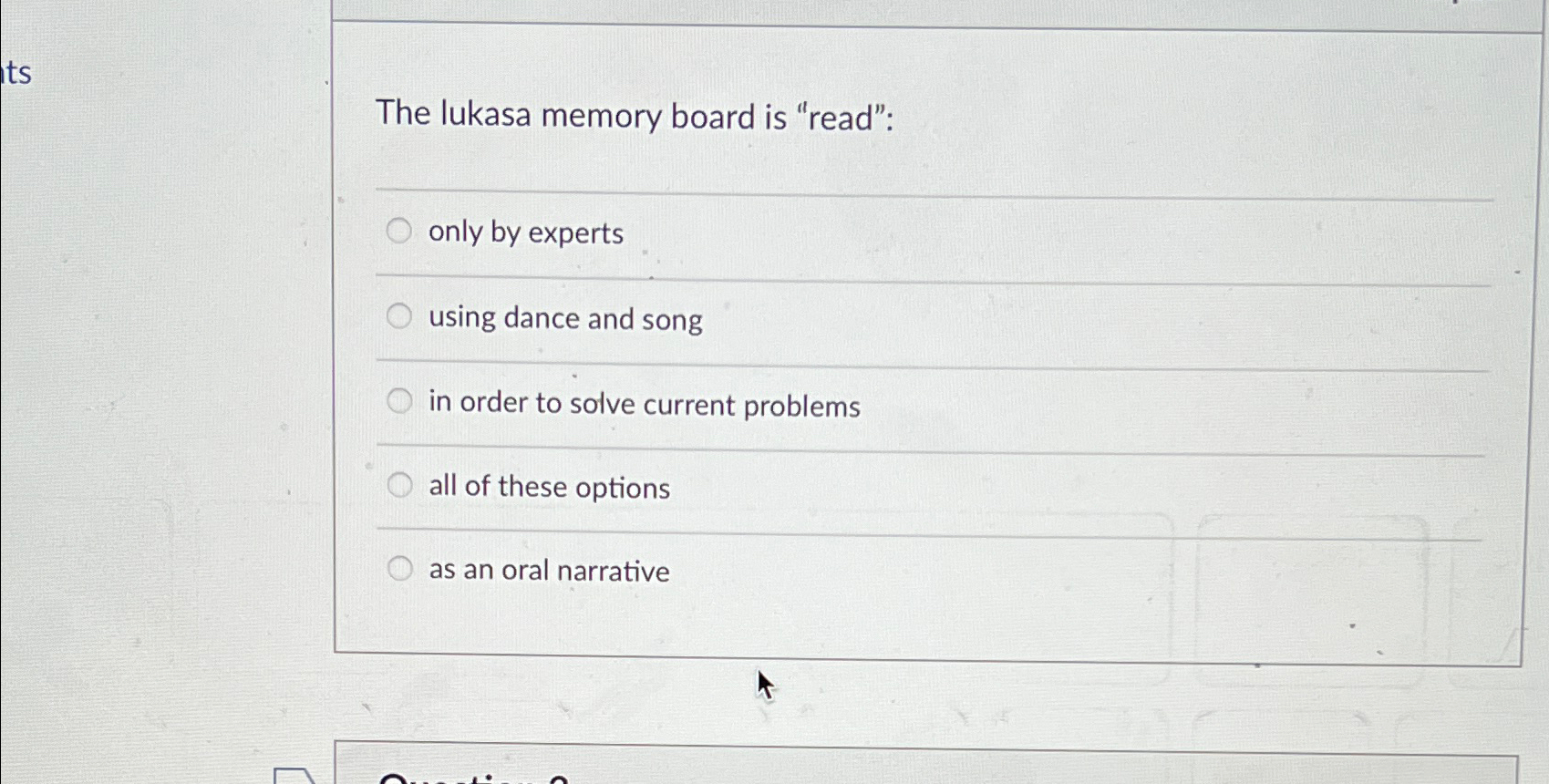 Solved The lukasa memory board is "read"only by