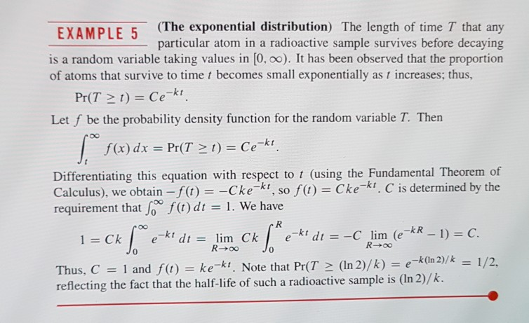 Solved Differentiating The Integral Of F X From T To Inf Chegg Com