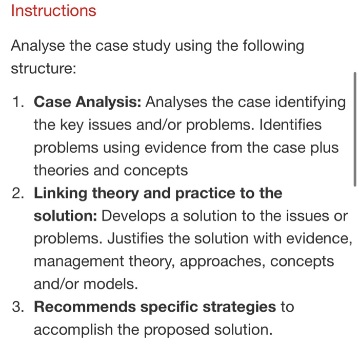 introduction to management case study