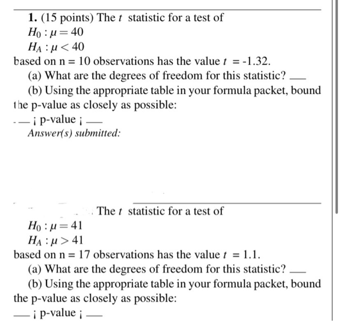 solved-1-15-points-the-t-statistic-for-a-test-of-ho-u-chegg