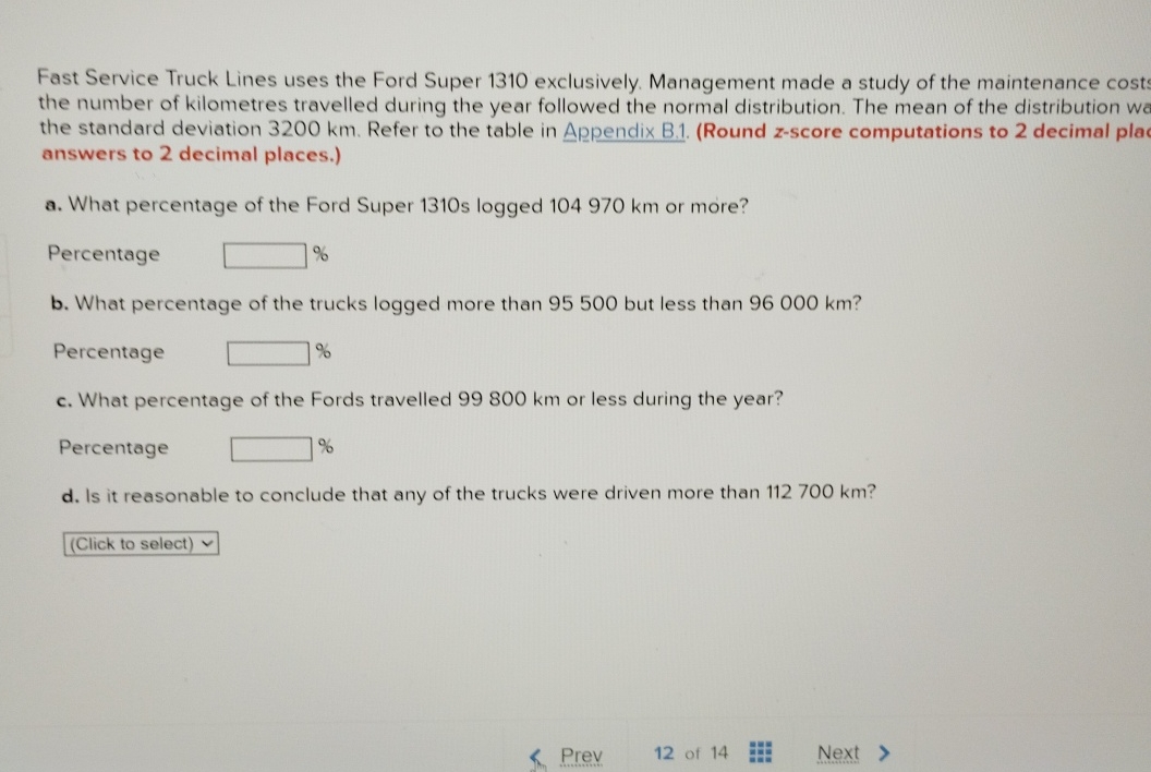 Fast Service Truck Lines uses the Ford Super 1310