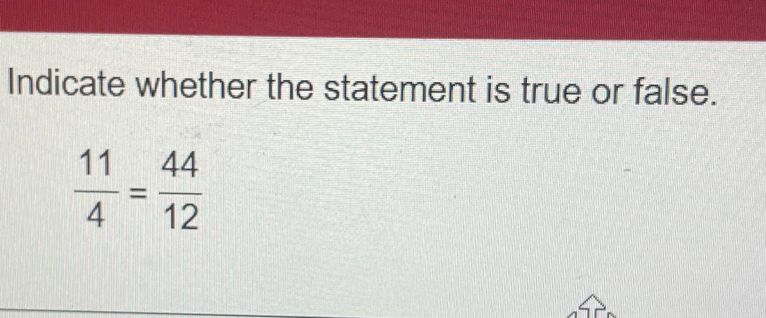 Solved Indicate whether the statement is true or | Chegg.com
