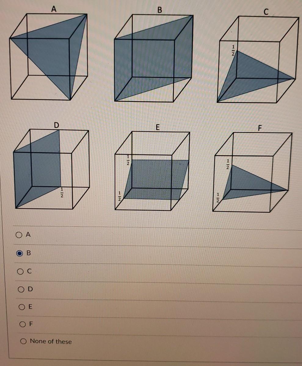 Solved Consider The Below Examples Of Lattice Planes. Which | Chegg.com