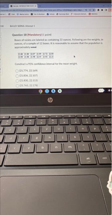 Solved Use the given data to construct a confidence interval | Chegg.com