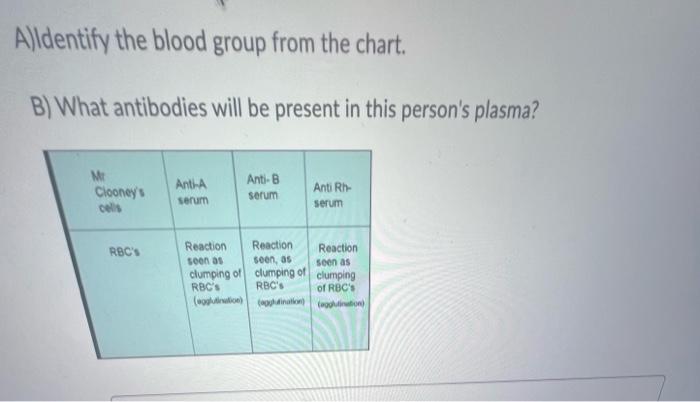 Blood Groups - Physiology Flashcards