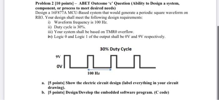 Solved Embedded Systems Course | Chegg.com