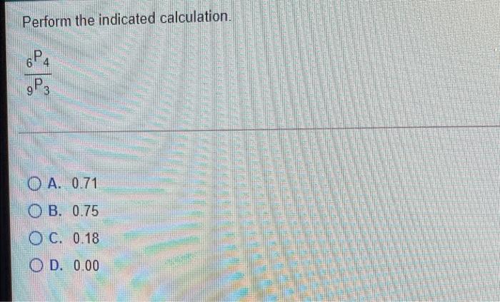 Perform The Indicated Calculation 9C3 – SCLH