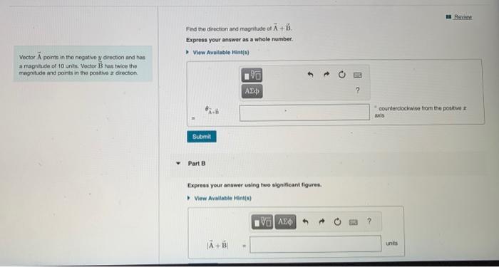 Solved i need to make sure i have part A&B correct please | Chegg.com