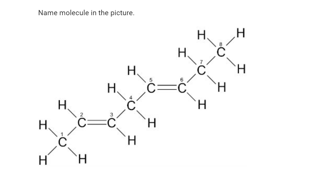 Solved Name molecule in the | Chegg.com