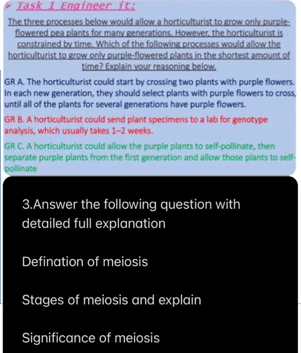 Solved Task 1 Engineer it: The three processes below would | Chegg.com