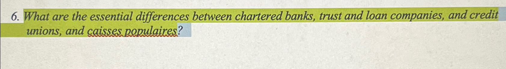 Solved What are the essential differences between chartered | Chegg.com