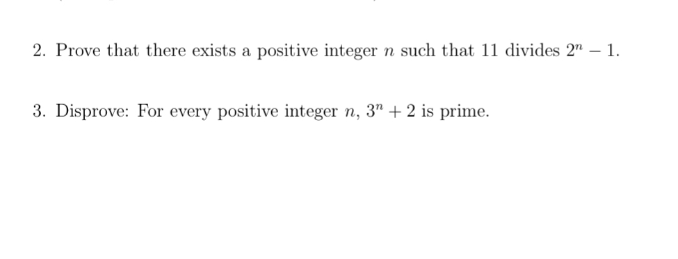 Solved Prove that there exists a positive integer n ﻿such | Chegg.com