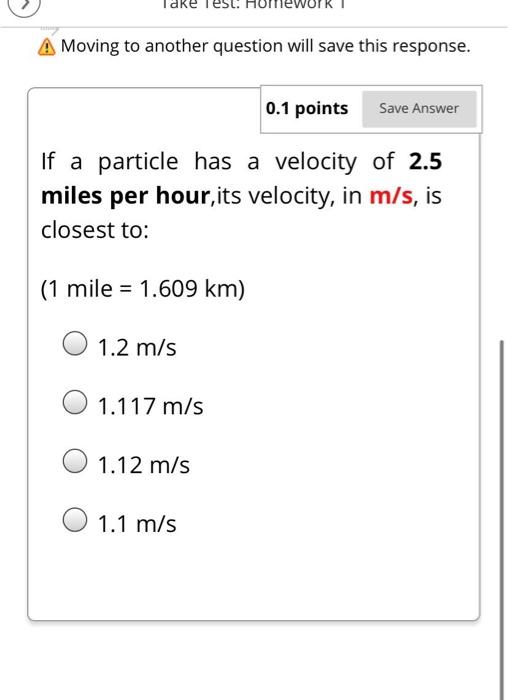 Solved 1 Moving to another question will save this Chegg