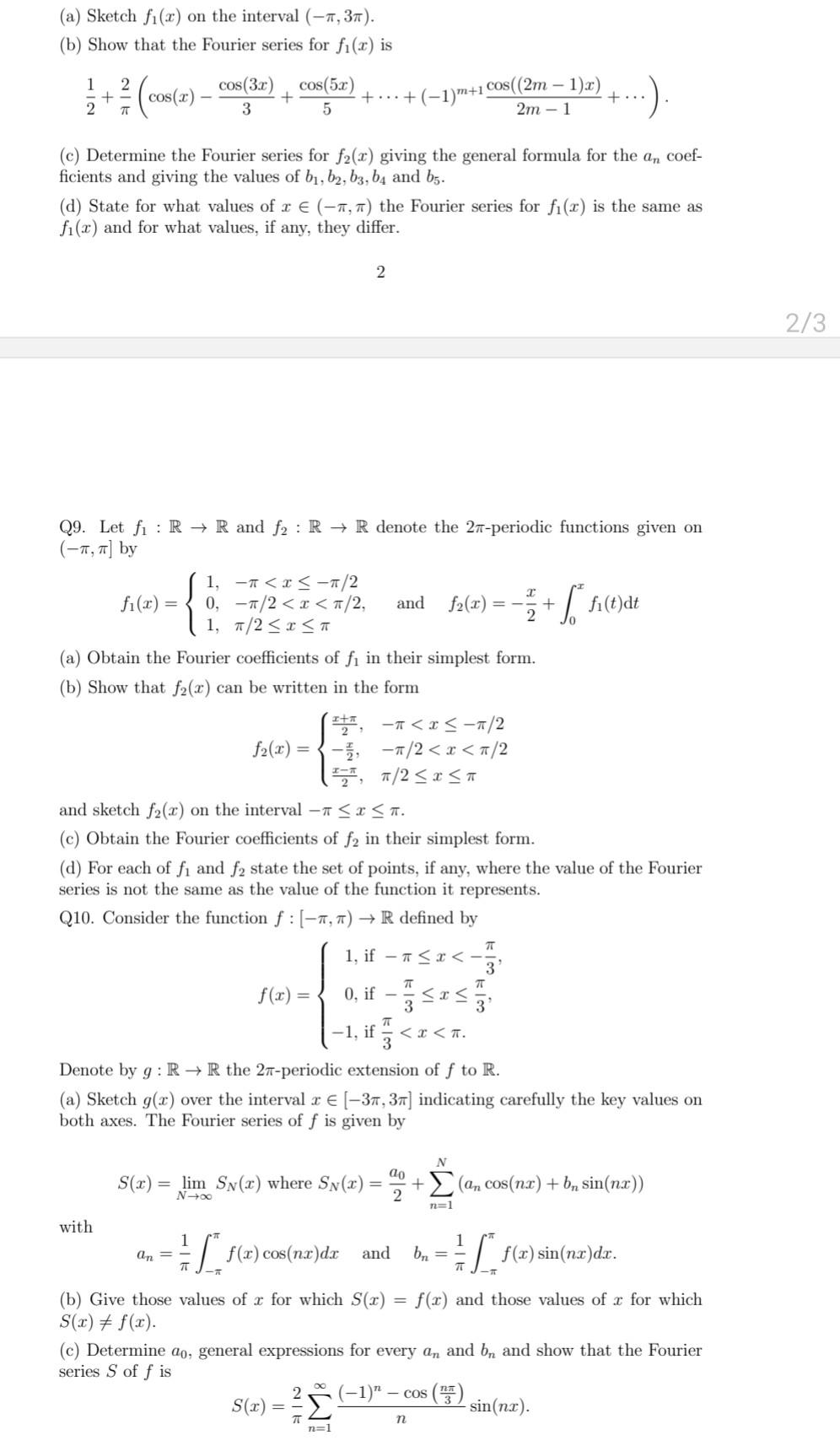 solved-q1-find-the-fourier-series-of-the-function-chegg