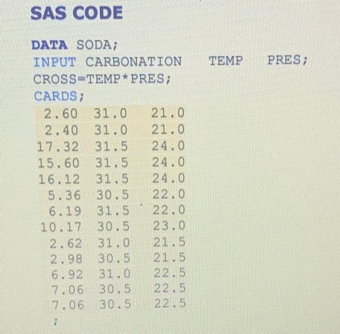 Solved c The data for problem 1 given below were provided by | Chegg.com